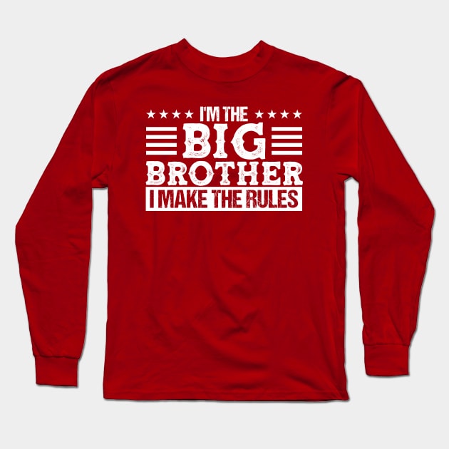 Family Brothers & Sister Brother Long Sleeve T-Shirt by Toeffishirts